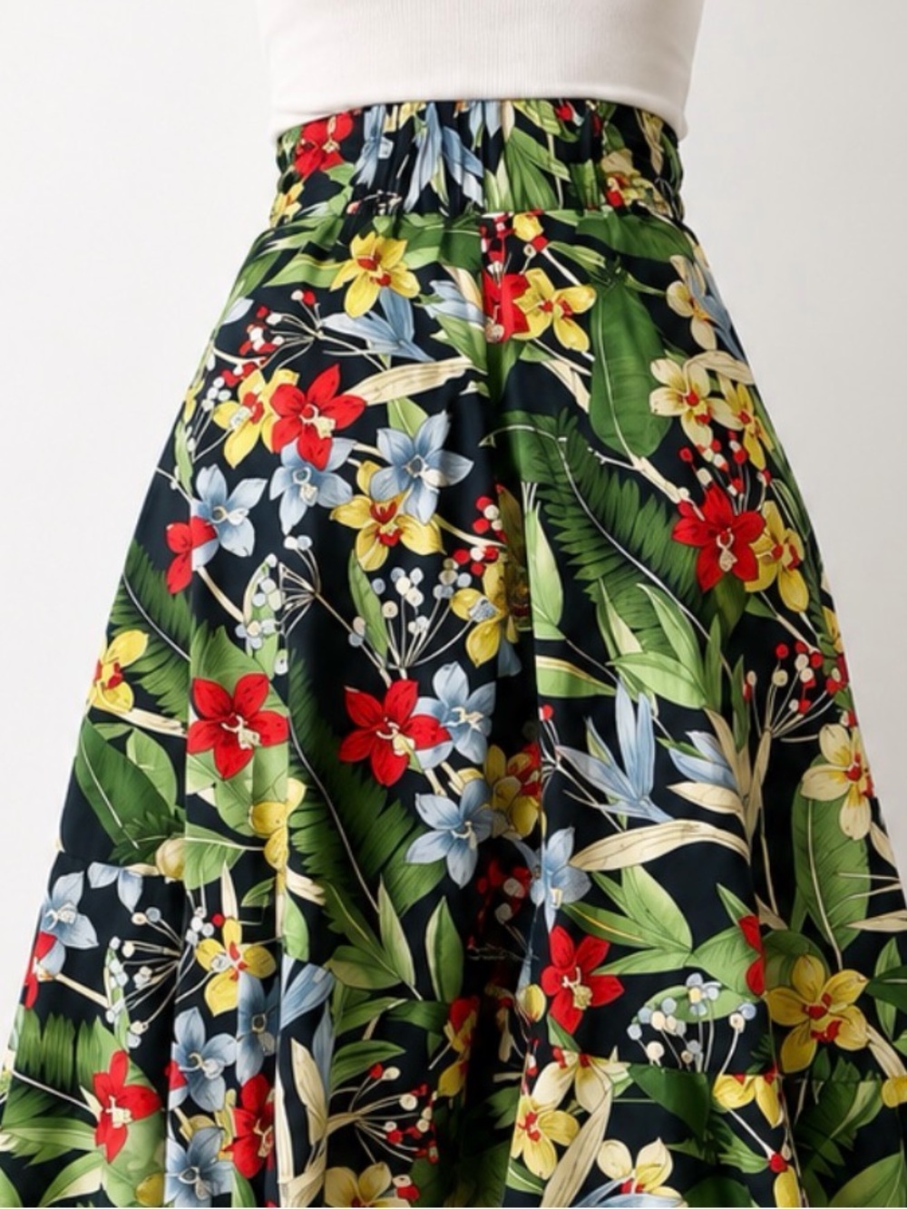 Zara Flower print skirt like new - Picture 2 of 9